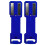 2-Pack Magnetic Aerosol Can Holder, Double-Sided Magnet, Sprayer Can Organizer for Garage, Toolbox 2