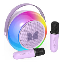 Karaoke Machine for Kids Adults, Portable Speakers with 2 Wireless Microphones Christmas Birthday Gifts
