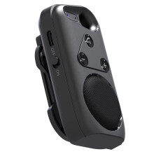 Neues -Kompatibles V5.4 Freisprechsystem mit Sonnenblendenlautsprecher, Kabellosem Auto-Lautsprecher und Sport-Audio-Musiksystem