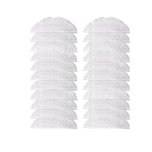 20 Pcs Disposable Rag Vibrating Mop Spare Parts for T7S / T7S / S7 / Q7 / S8 Sweeping Robot Accessories