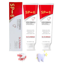 SP6 Probiotic Whitening Toothpaste for Fresh Breath, Ultra Whitening Ocean Mint (2)
