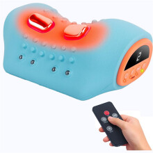 Nackenmassagegerät, Nacken- und Schultermassagegerät mit Wärme, Dehnungsgerät, Vibration, Tragbares Zervikales Traktionsgerät