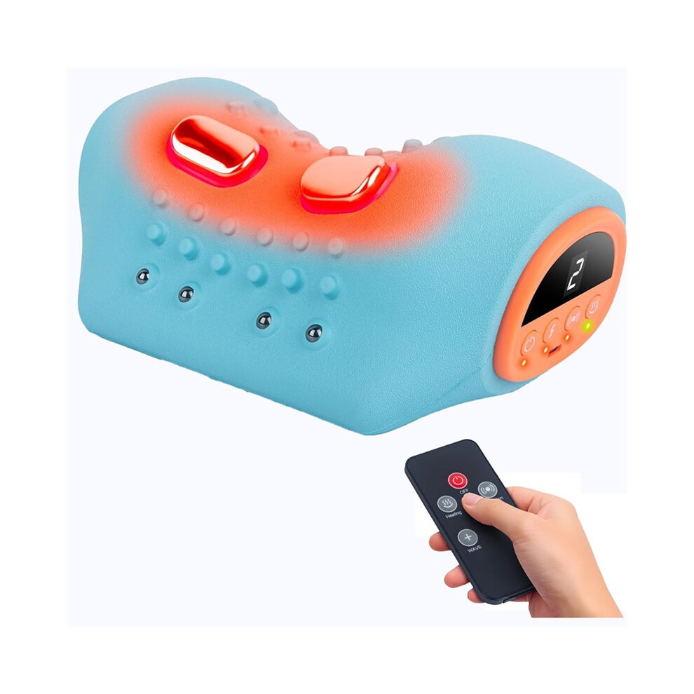 Melitt Neck Massager, Neck And Shoulder Massager With Heat, Stretcher, Vibration, Portable Cervical Traction Device