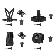 Chest Mount  Strap Backpack Clip Holder Wrist Strap Accessories Kit Multiple Action Camera Mounting Accessories