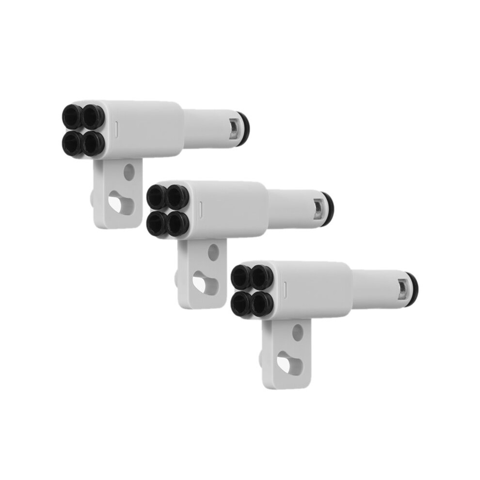 3Pcs Tube Expansion Port Parts 4-In-1 Ptfe Adapter Ams Connection 4 Feed Modules For X1/P1 X1c P1s P1p 6032810430269