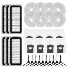For Cecotec Conga X50 / X50 X-Treme Replacement Parts Accessories Side Brush HEPA Filter Mop Pad Dust Bags