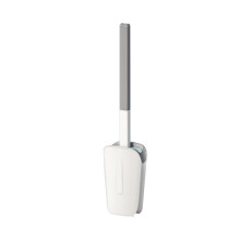 Toiletborstel met C-vormige kop en gebogen handvat, 43 cm