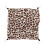 30x30cm Amaca Doppia Leopardata per Criceti con Macchie Marroni 1
