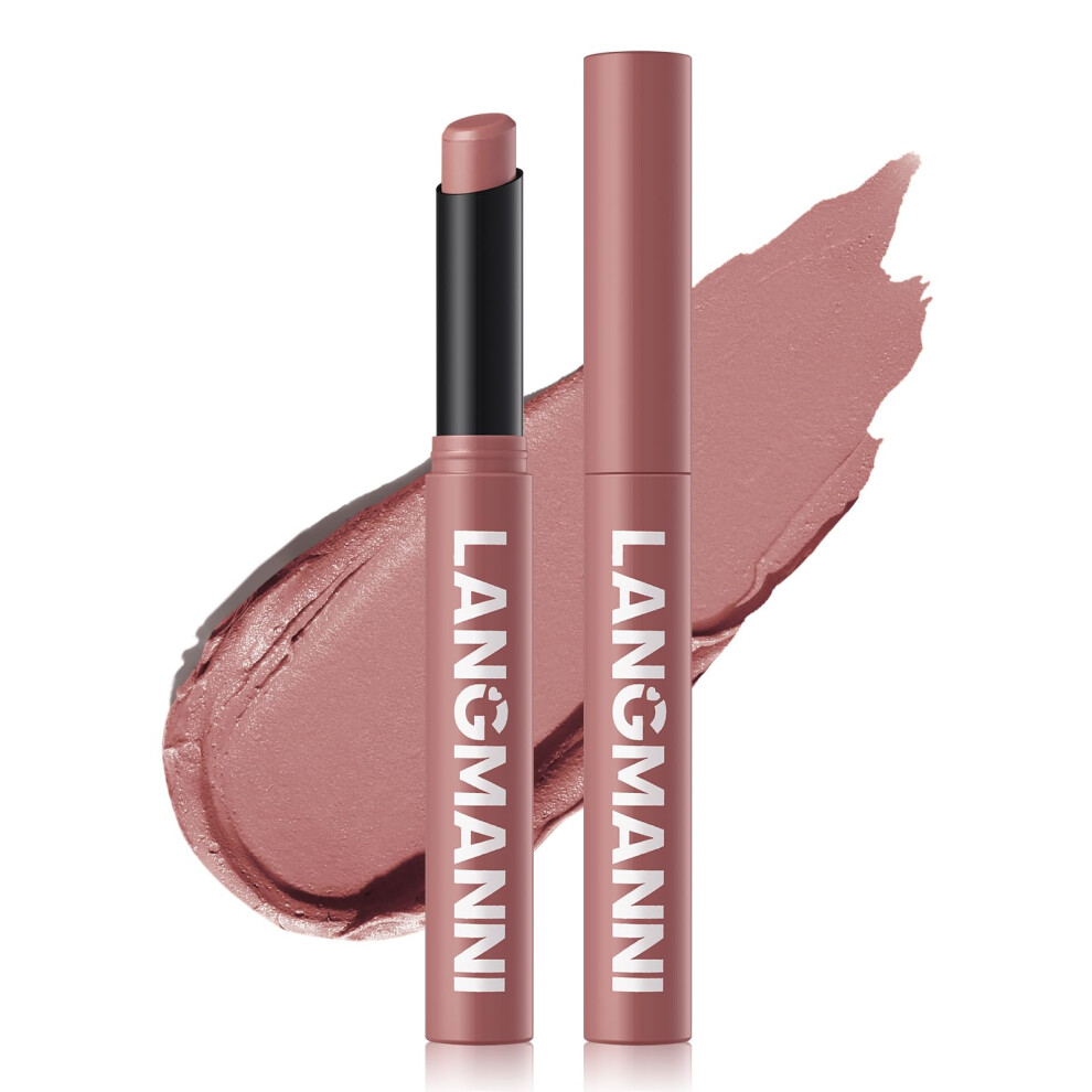 Matte Lipstick Waterproof Long Lasting Velvety Finish Non Stick  Pigment Comfort 04#