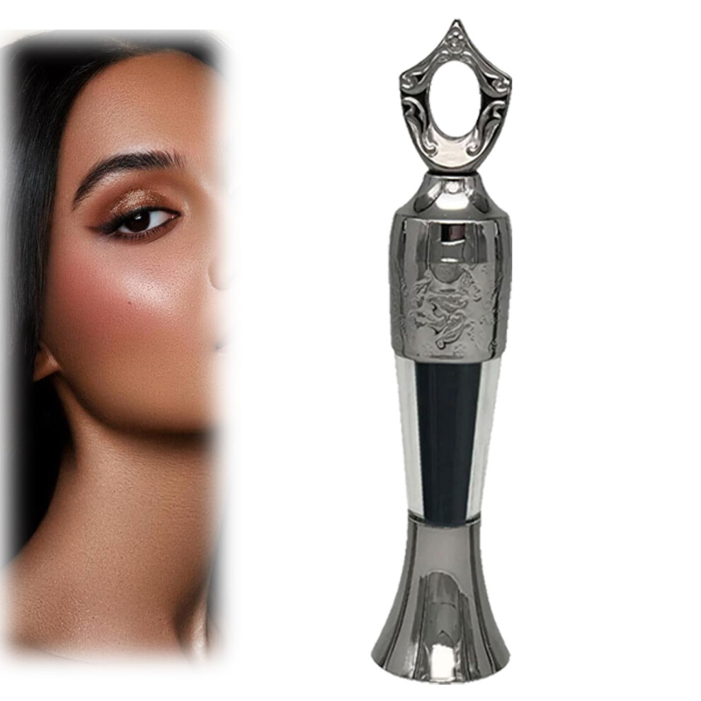 Black Longlasting Powder Eyeliner A, Natural Smudgeproof Eyeliner Powder With Buildable Color