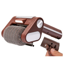 Grill Cleaner, Cordless Rechargeable BBQ Tool with 350 RPM Stainless Roller BBQ Cleaner Stainless Grill Roller