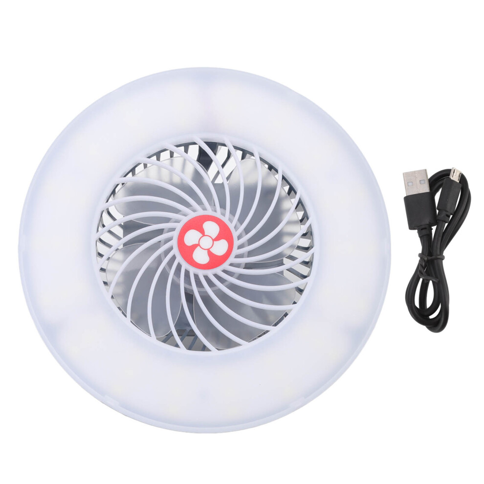Portable Led Camping Light & Fan With Magnet 9058772731258