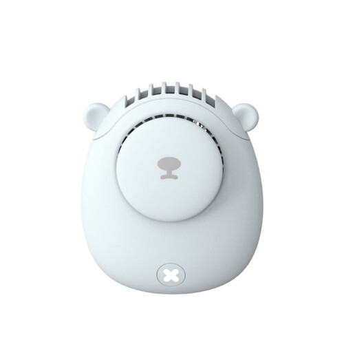 Bladløs hængende halsventilator, USB genopladelig, 3 hastigheder