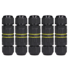 Kültéri IP68-as vízállóságú, 3-eres kábelcsatlakozó, 7–10 mm