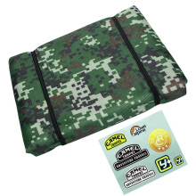 Simulated Roof Tent Bag for 1/8 1/10 RC Crawler Car  TRX4  SCX10 90046 RC4WD Camouflage