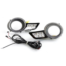 LED Front Bumper Fog Light Daytime Running Light for Highlander 2009-2011 Accessories White Light