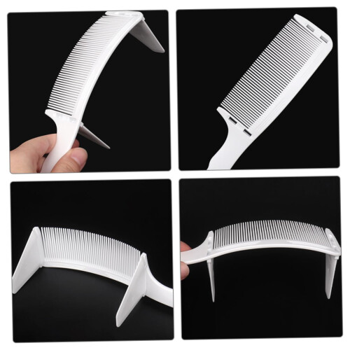 Professional Barber Comb Set with Clipper Guide Combs for Men, Adjustable Length Control 2