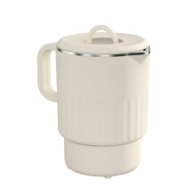 Stainless Steel Multi-Functional Foldable Water Pot Portable Health Electric Kettle for Business Trips Travel US Plug