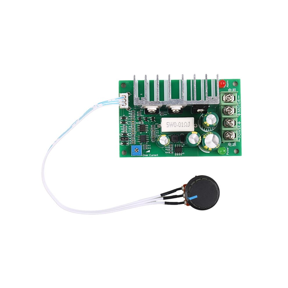 Pwm Motor Speed Controller 10-60V 0- Adjustable Speed Governor Overcurrent And Overload Protection 6031598837178