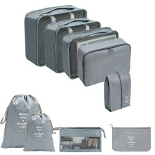 Polyester Packing Cubes Set – 3Sizes, Light