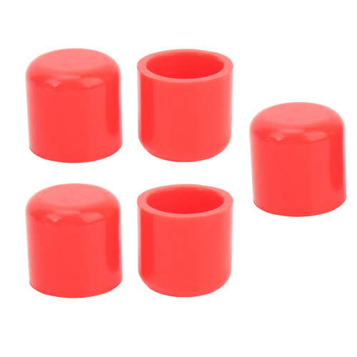 5pcs 30mm Red Silicone Hose Blocking Cap