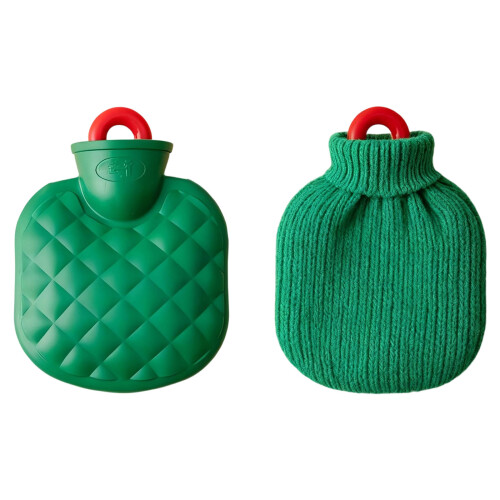Weiche, mit Fleece überzogene-Grün, kleine Größe, 350 ml