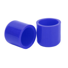 5er Set Silikon Blindkappe 30mm Blau