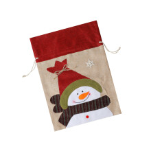 Festivalseizoen Cadeauzakjes Appels-grote sneeuwpop cadeautas