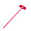 MultiPurpose Drain Cleaner Brush Efficiently-Red Double teeth 1