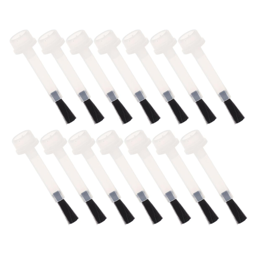 100pcs Nail Polish Brush Replacement for Gel Polish Bottles, Smooth Application, Durable Bristles