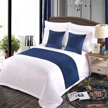 King Size Bed Runner for Hotel, Solid Color Soft Decorative Bed Scarf, Elegant Bedroom Décor
