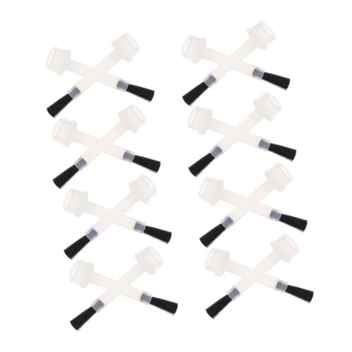 100pcs Nail Polish Brush Replacement for Smooth Application and Versatile Bottle Use