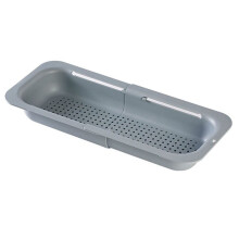 Kitchen Sink Drain Basket Suitable for Washing Vegetables and Fruits, Draining Dishes Retractable Drain Basket