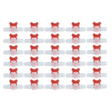 30PCS Drip Irrigation Valve, Barbed Hose ID Valve for Drip Irrigation Hoses Agricultura Garden K20-20