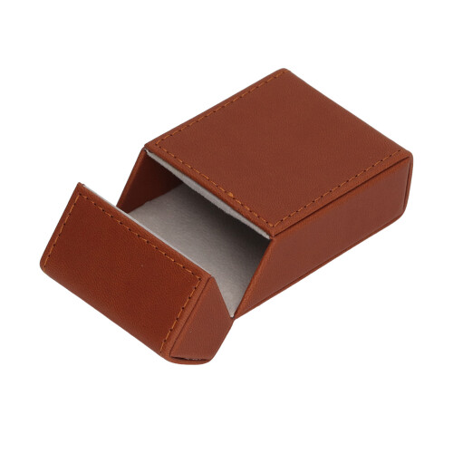 PU Leather Cigarettes Box Holder for 20 Cigarettes 10x3x6cm 1