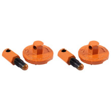 2X Pièces D'Embrayage de Tronçonneuse Outil de Suppression de Bouchon de Piston pour Embrayage de Tronçonneuse Chaîne de Tambour Pièces de Scie