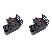 2X Luftfiltergehäuse-Baugruppe Passend für Robin EH035 33,5 CC Motorstrimmer Freischneider Luftfilter-Abdeckungsteil