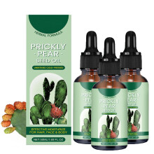 100% Pure Organic Prickly Pear Seed Oil Pack of 3 Cold Pressed Deep Hydration for Face Hair Nails