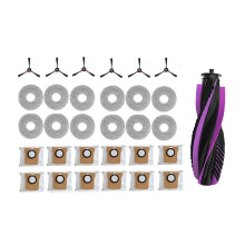 31 Pcs for JONR P20 PRO Vacuum Cleaner Accessories Roller Side Brush Mop Pad Dust Bag