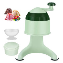 Manual Ice Shaver,Non-Slip,Summer Snow Cone Machine for Flavored Snacks, Ideal for Home Use, Kids, Adults and Picnics