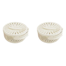 Fruit and Vegetable Washing Bowl, Detachable Design,Draining Bowl, Colander Strainer Bowl with Foldable Handles,2PCS,A