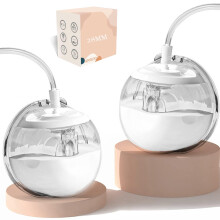 Wearable Breast Pump Cups 28mm Hands Milk Collection Replacement Set 2pcs for Spectra Medela Zomee