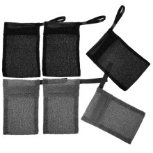 Reusable Mesh Soap Saver Bag 6pcs Exfoliating Pouch for Bar Soap with Easy Grip and Quick Dry