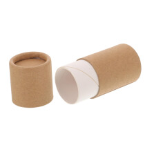 Cardboard Tube Packaging for Essential Oil Bottles, Kraft Paper Tube with Lid, Reusable Eco Design