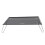 Udendørs klapbord aluminium sort 30x21cm 4
