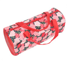 Large Capacity Yarn Storage Bag with Handle, Breathable Crochet Organizer Tote for Home and Travel (Type 1)