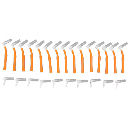 L-formade push-pull interdentalborstar 25 st