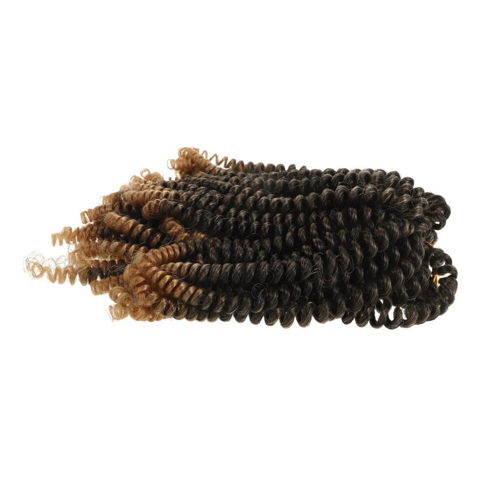 Unisex Red Crochet Braiding Hair Prelooped Butterfly Locs Burgundy Gradient Synthetic Protective Style