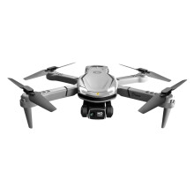 8K HD Dual Camera Professional GPS Drone with Obstacle Avoidance, 3 Batteries, Grey