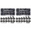 Chicago Screw Leather Rivets Assorted Screw Rivets M5 Chicago Binding Screws for Decorating PU  Belts(220PCS) B 1